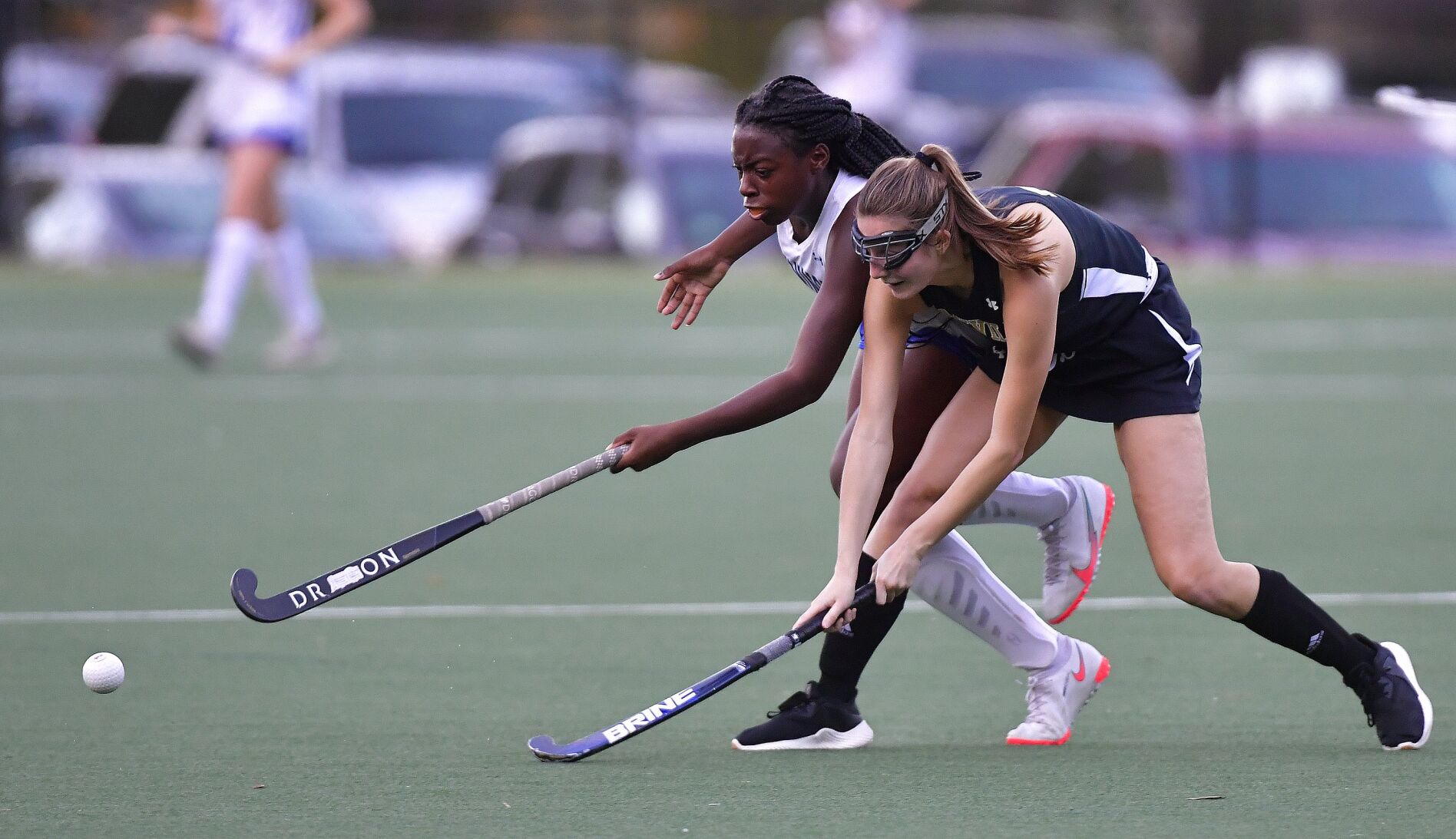 Oakville vs Westminster in Midwest Tournament field hockey